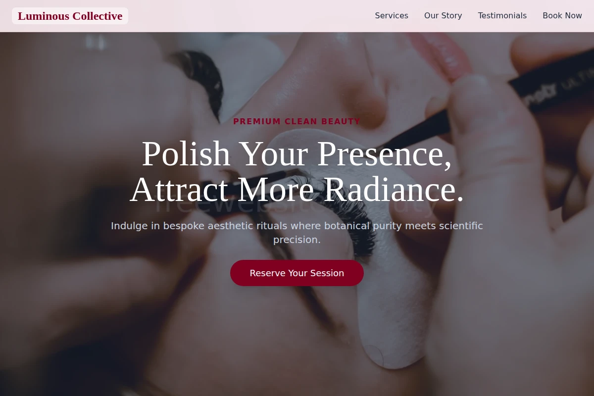 Clean Beauty Salon