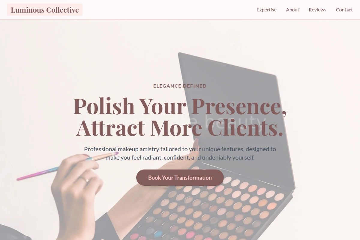 Toned Makeup Artist
